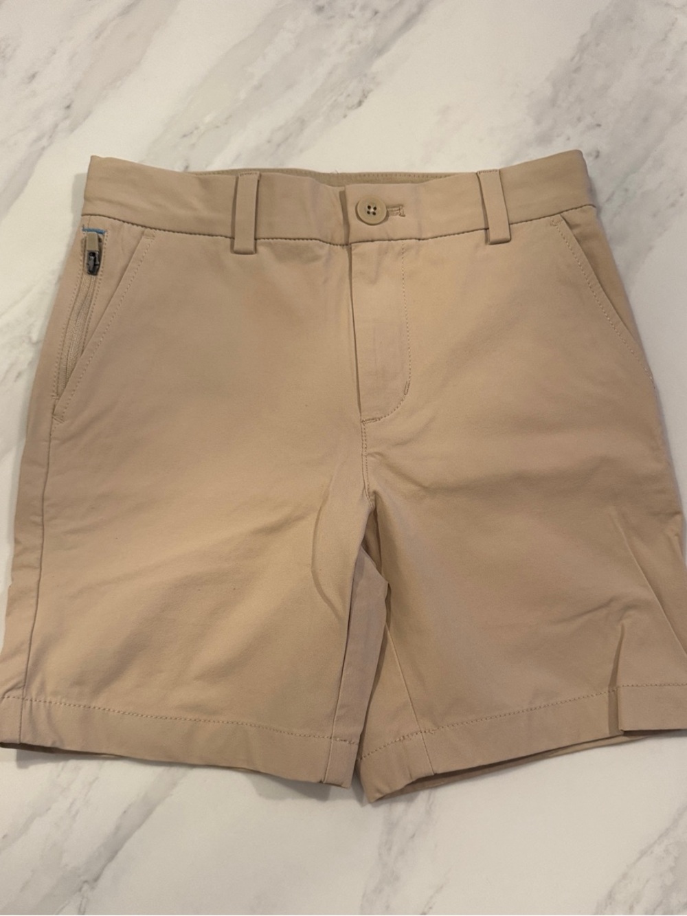 Men's Beige Performance Shorts